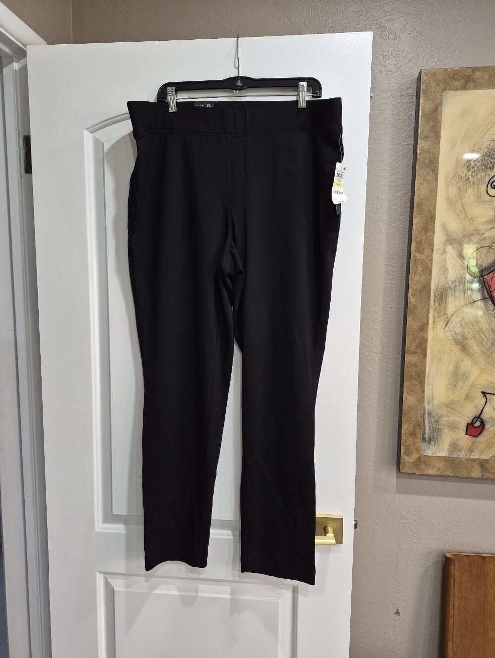 NWT Women's INC Black Skinny Dress Pants 18W